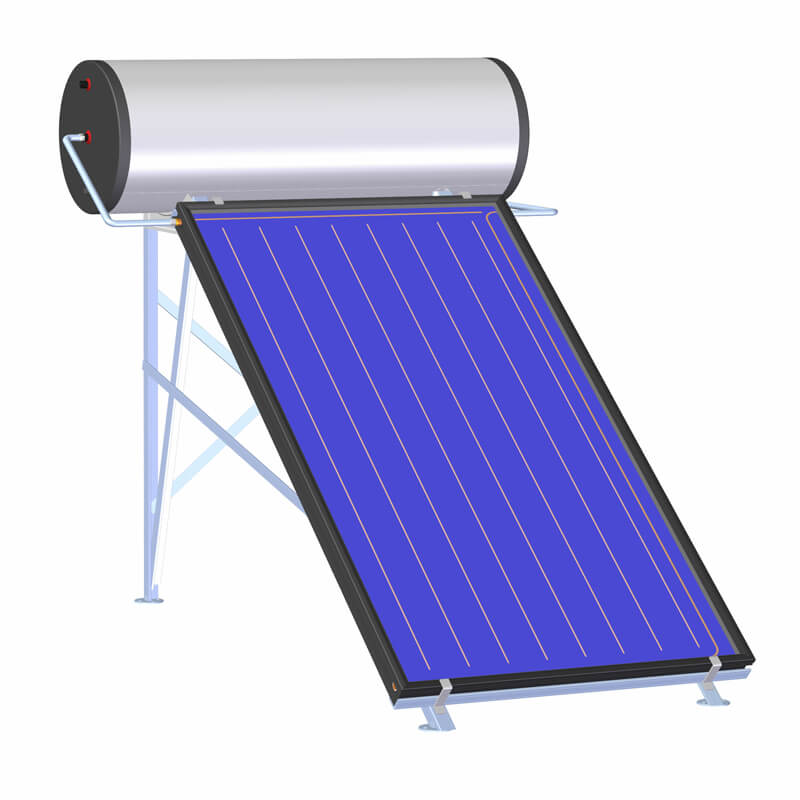 Gwresogydd Dŵr Solar Panel Fflat Dolen Agored